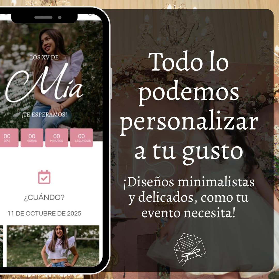 Tarjeta Interactiva Modelo Exclusive — Para lucirte - Imagen 3